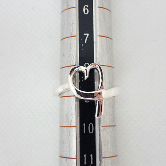 TIFFANY/  925 loving heart ring size 9 - Picture 6 of 10
